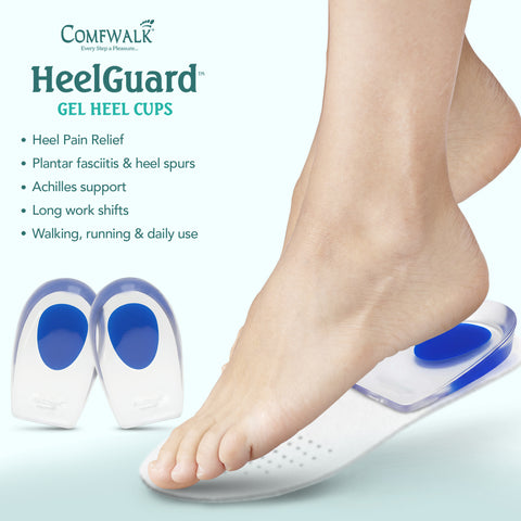 HeelGuard™ Gel Heel Cups
