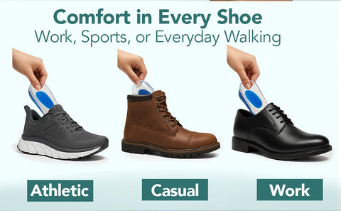 HeelGuard™ Gel Heel Cups