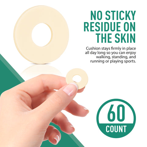 Callus Cushion Pads – 60 Count (Small / Regular)