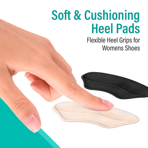 Heel Grip Cushion Pads (4 Pairs)