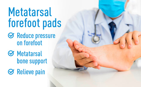 Metatarsal Pads – Ball of Foot Cushions (3 Pairs)